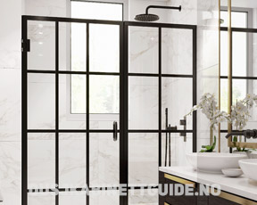 Dusjløsning med klassisk ramme